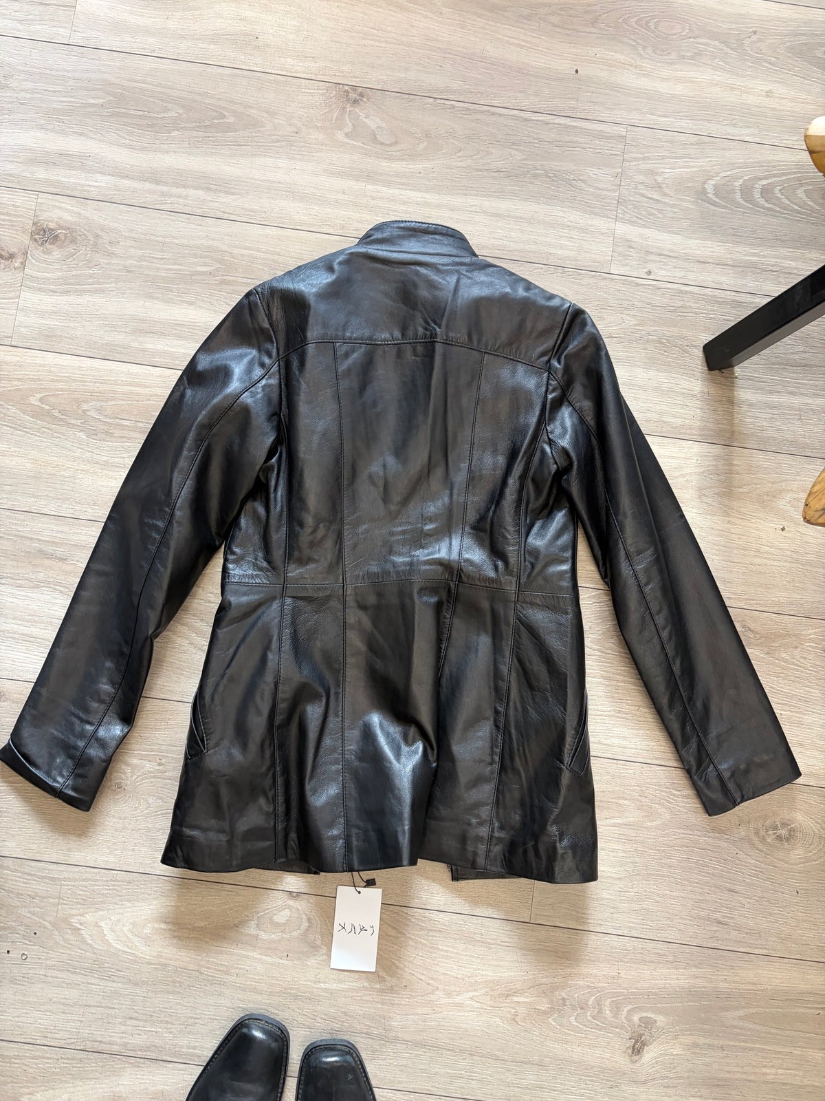 2000s Paris Match Leather Jacket #12428