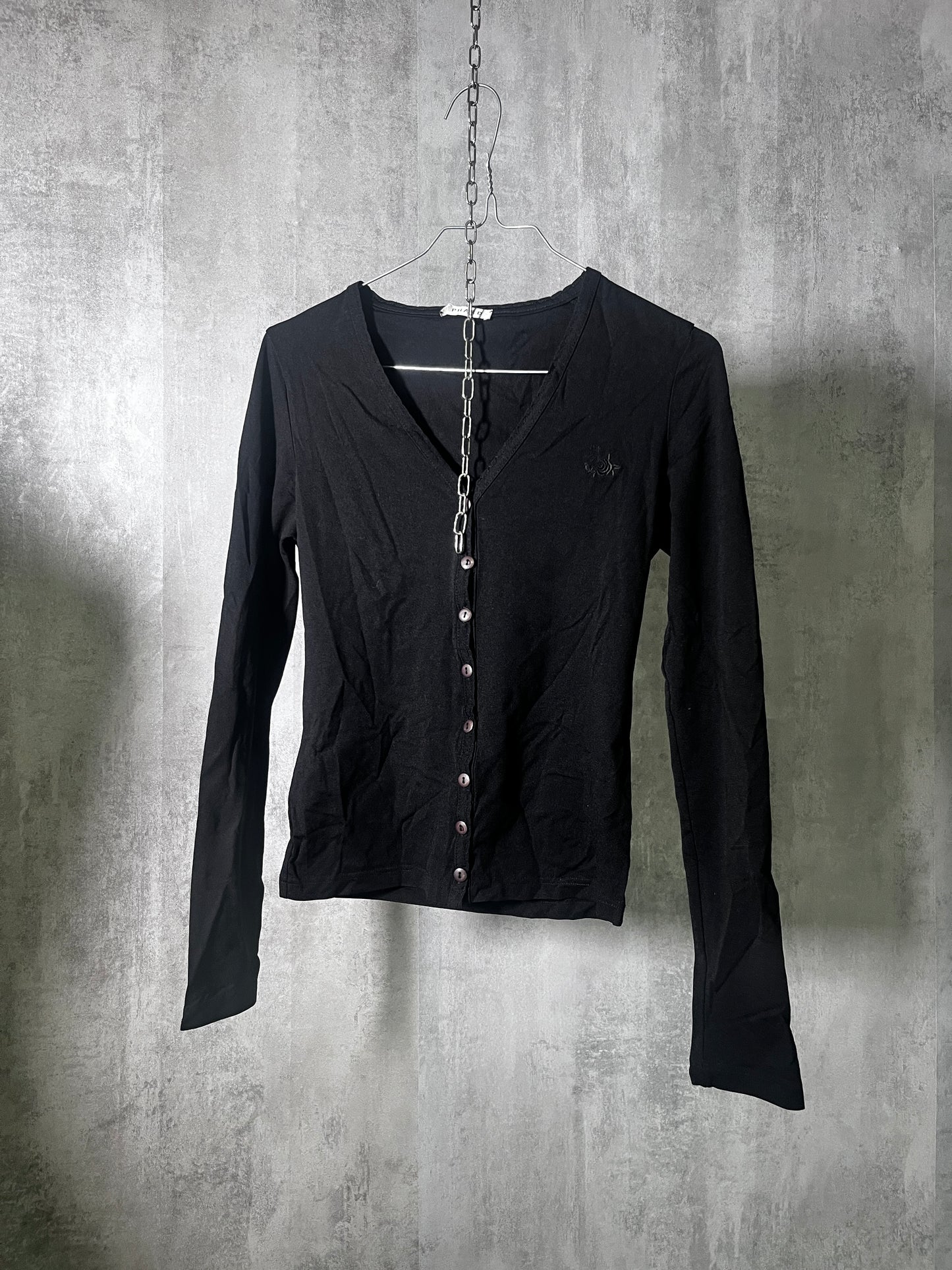 The Milano Minimalist Button Top #10745