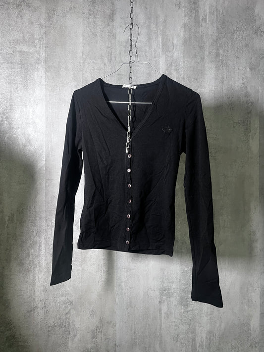 The Milano Minimalist Button Top #10745