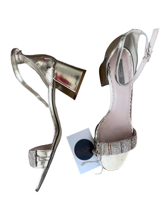 Toscoa Blu Gold Heels 40