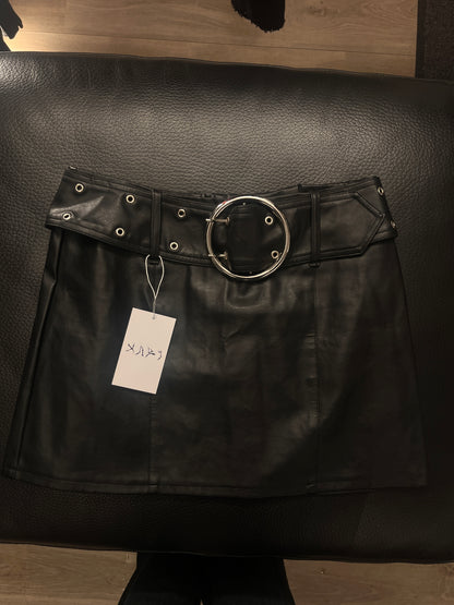 PU Leather skirt #11215