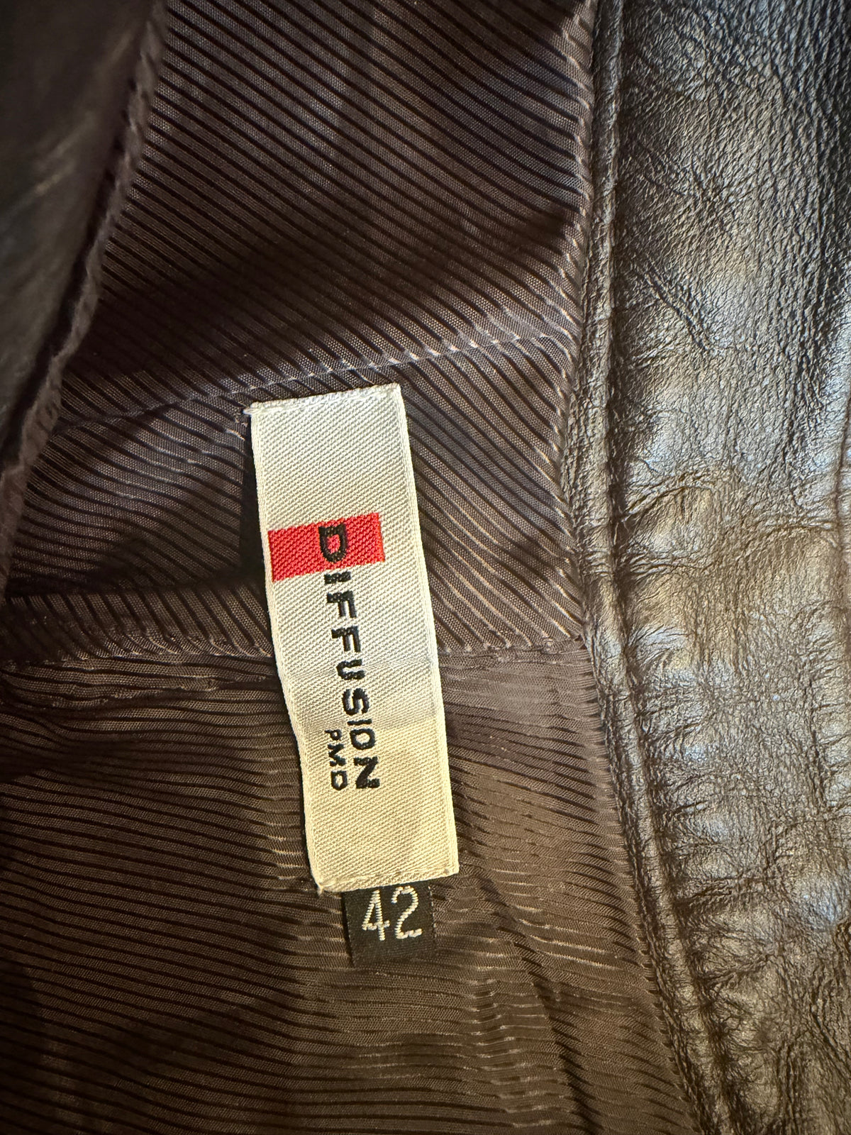 Diffusion PMD leather trousers #13389