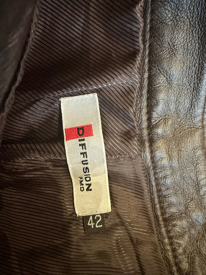 Diffusion PMD leather trousers #13389