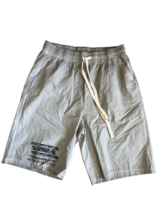 HHHHH Denim “Faded Memories” Metallic Shorts #13231