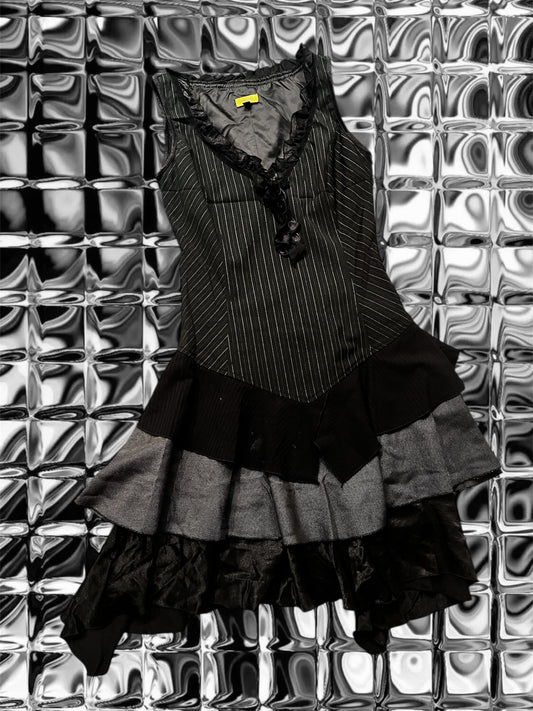 Gothic Pinstripe Dress #11000