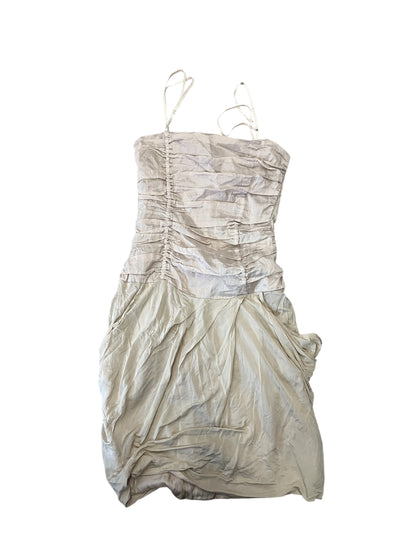 Italian Ruched Viscose Dress #11847