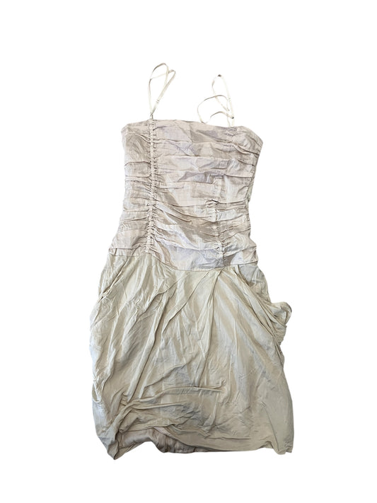 Italian Ruched Viscose Dress #11847