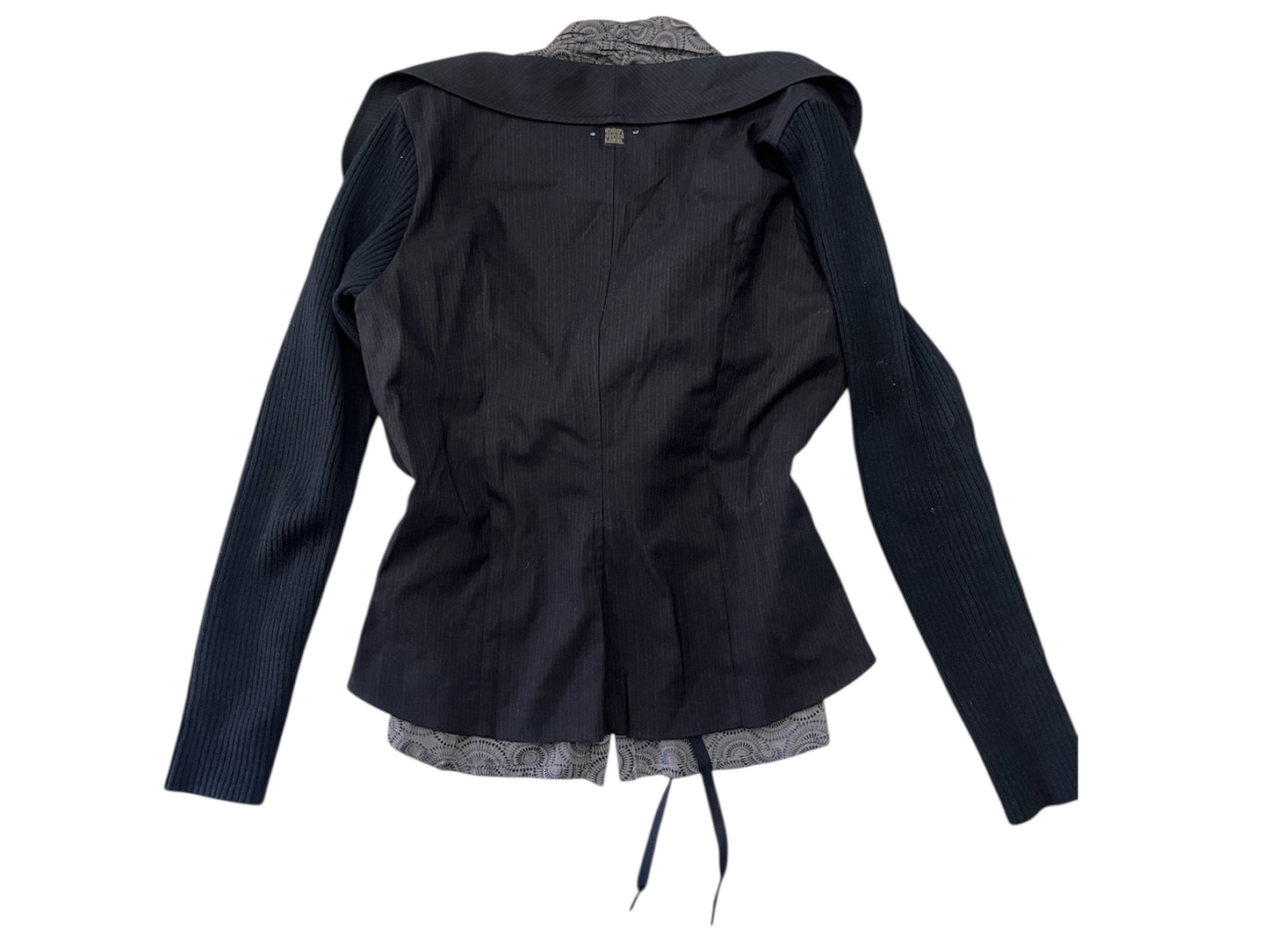 Cop copine Layered Blazer Shirt #11382