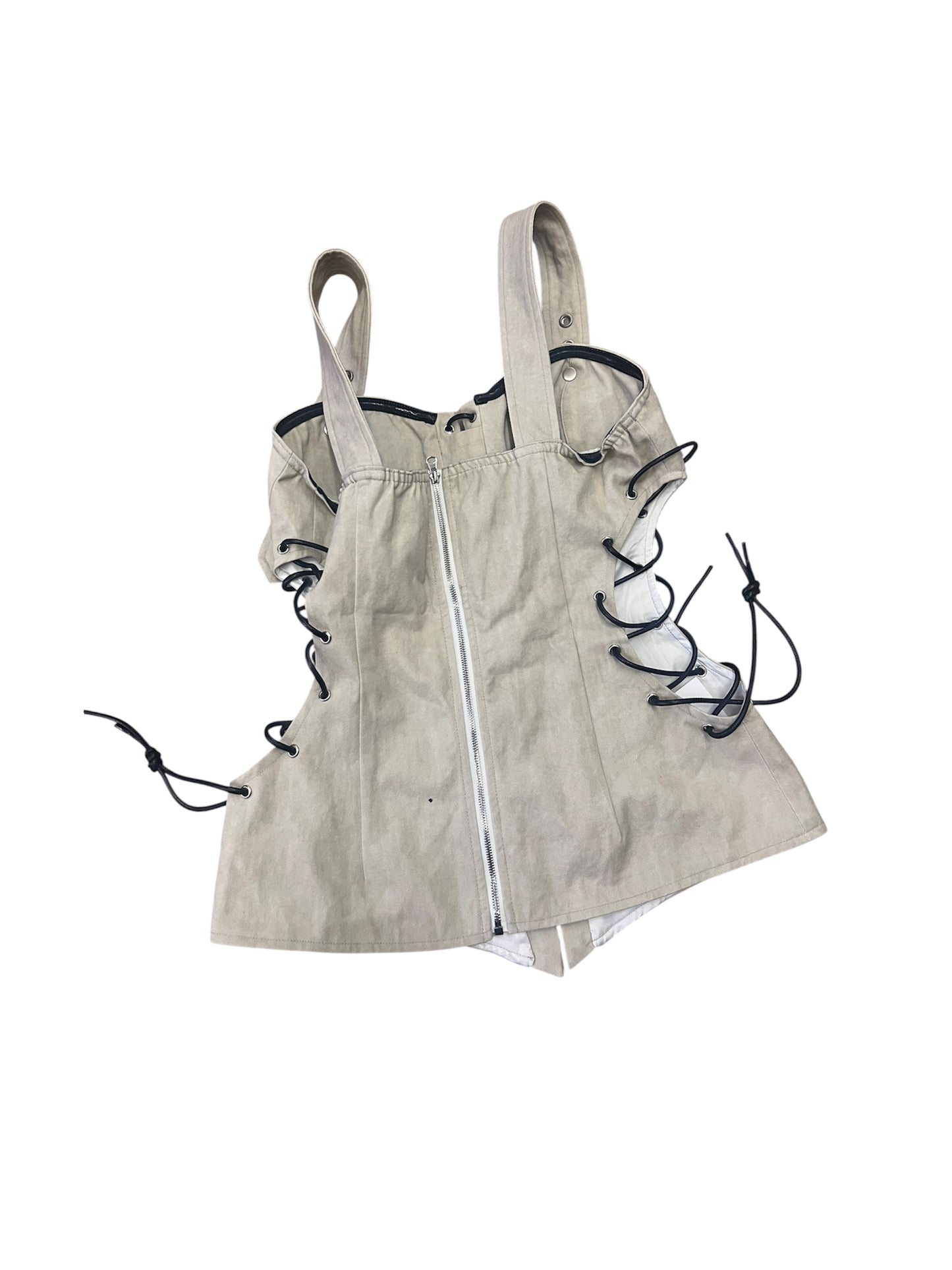 24ans Lace-Up Corset Top #11778