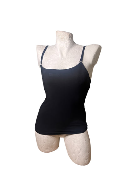 D&G Logo Camisole – Black Minimal Y2K #11609