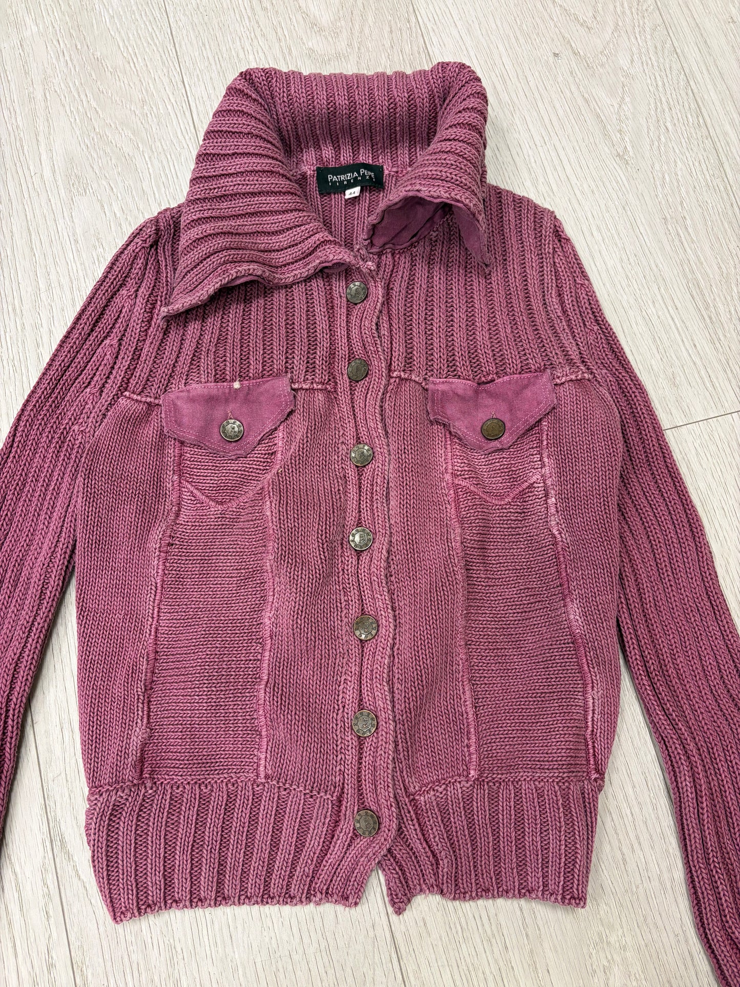 Patrizia Pepe Cotton Knit Jacket #13322