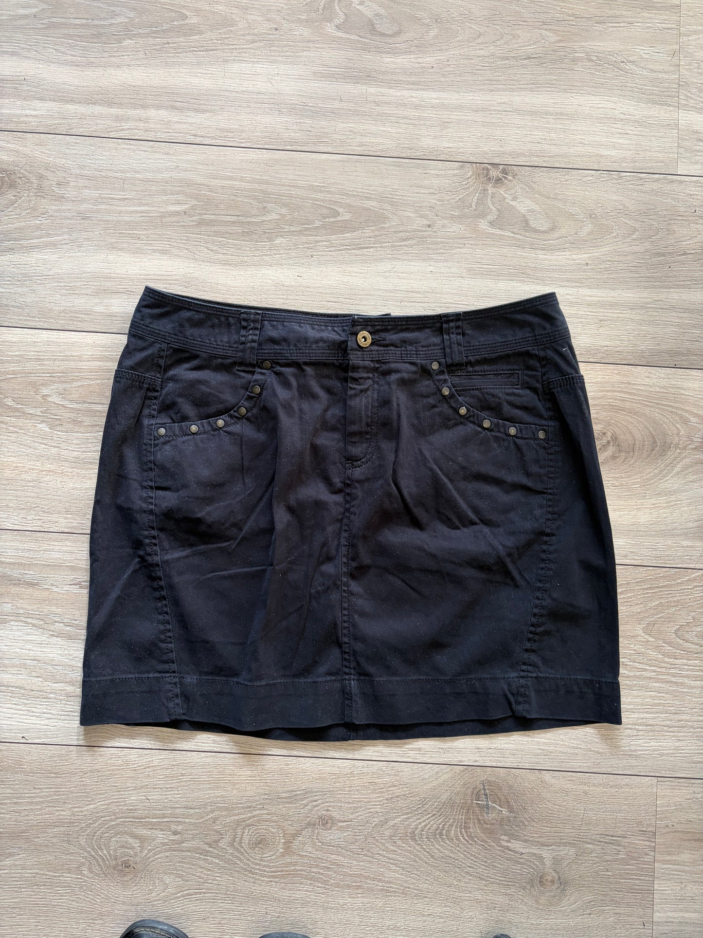 Vintage Calvin Klein Studded Mini Skirt #13249