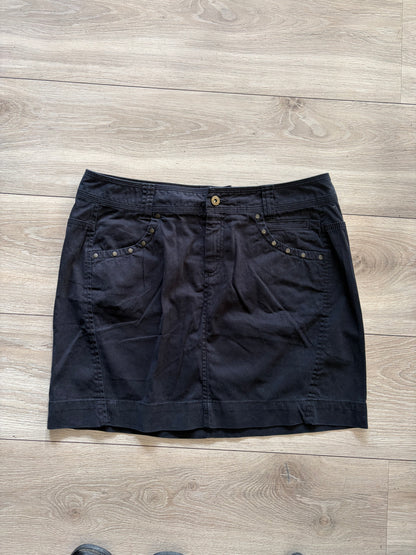 Vintage Calvin Klein Studded Mini Skirt #13249