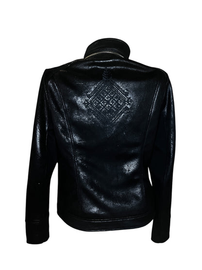 Desigual Faux Leather 2000s Jacket #7717