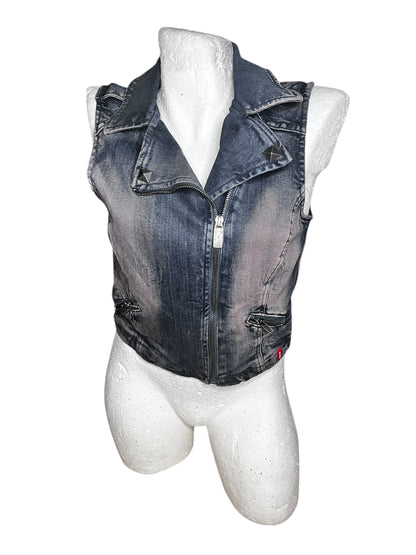 Edc Cropped Vest #7955