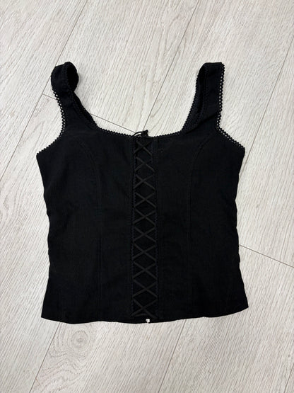 Jennifer Lace-Up Corset Top #13335