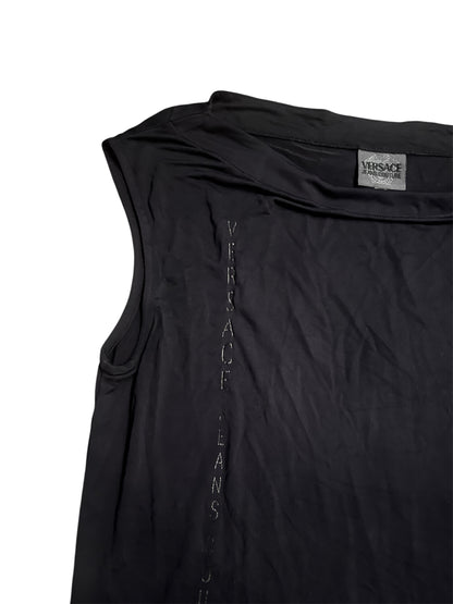 Versace Jeans Couture Draped Viscose Tank #12705