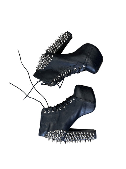 Jeffrey Campbell Spiked Lita Platform Boots