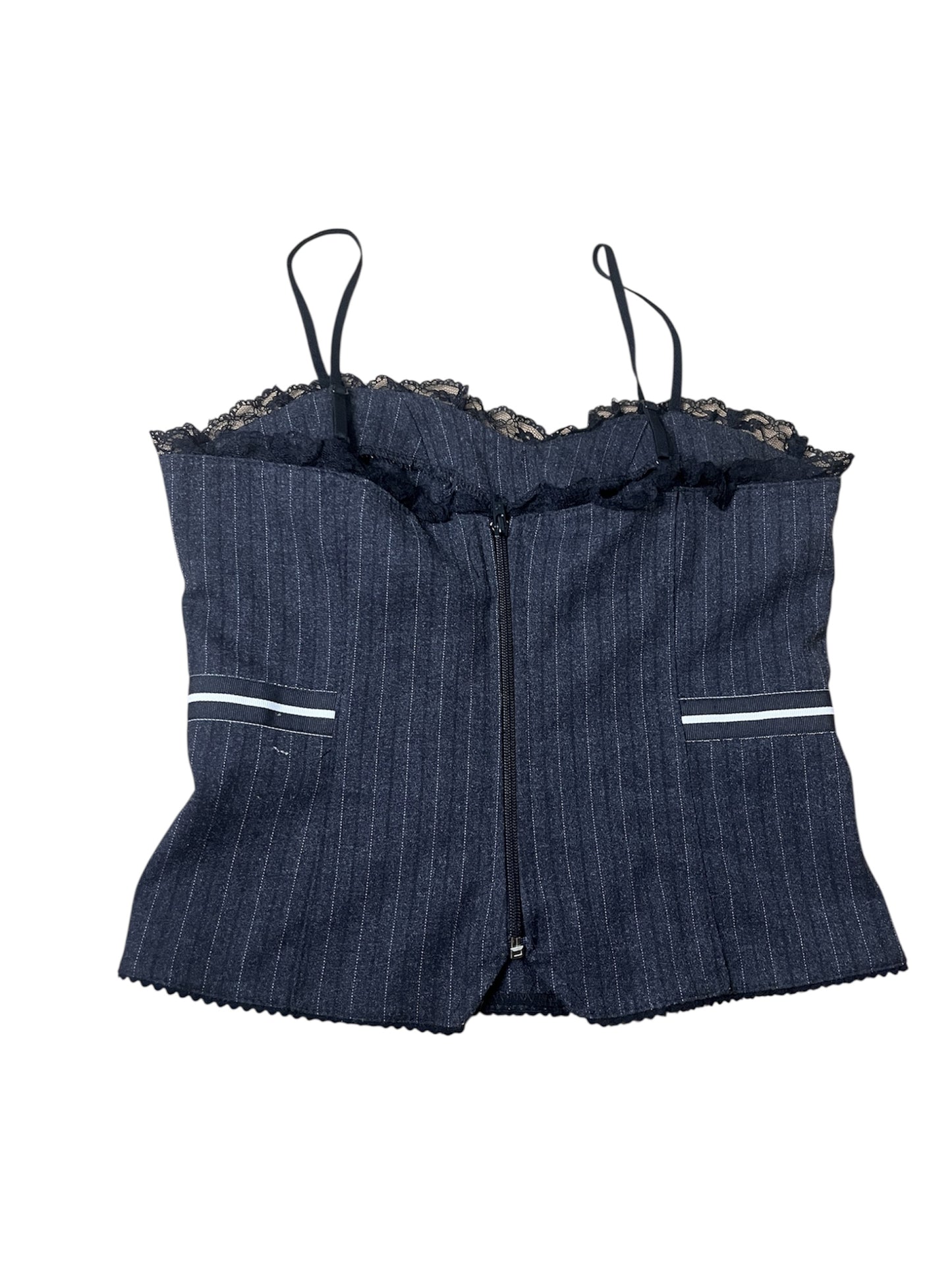 Pinstripe Corset Top #11612