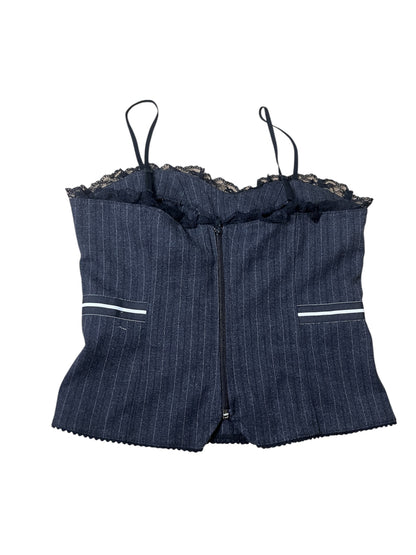 Pinstripe Corset Top #11612