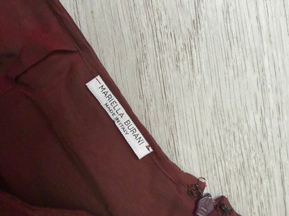 Maria Grazia Severi Silk-Blend Asymmetric Skirt #13201