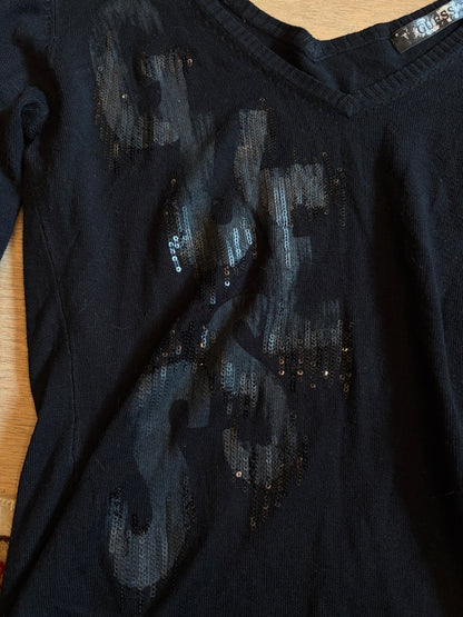 Guess Rib Knit Jumper #13385