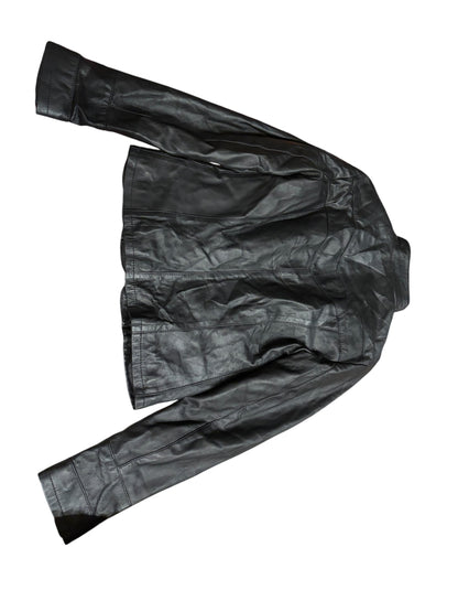 Imperatrice Black Fitted Leather Jacket #13569