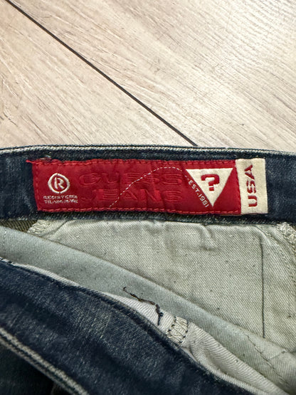 Vintage Guess USA Dark Wash Flared Jeans #13310