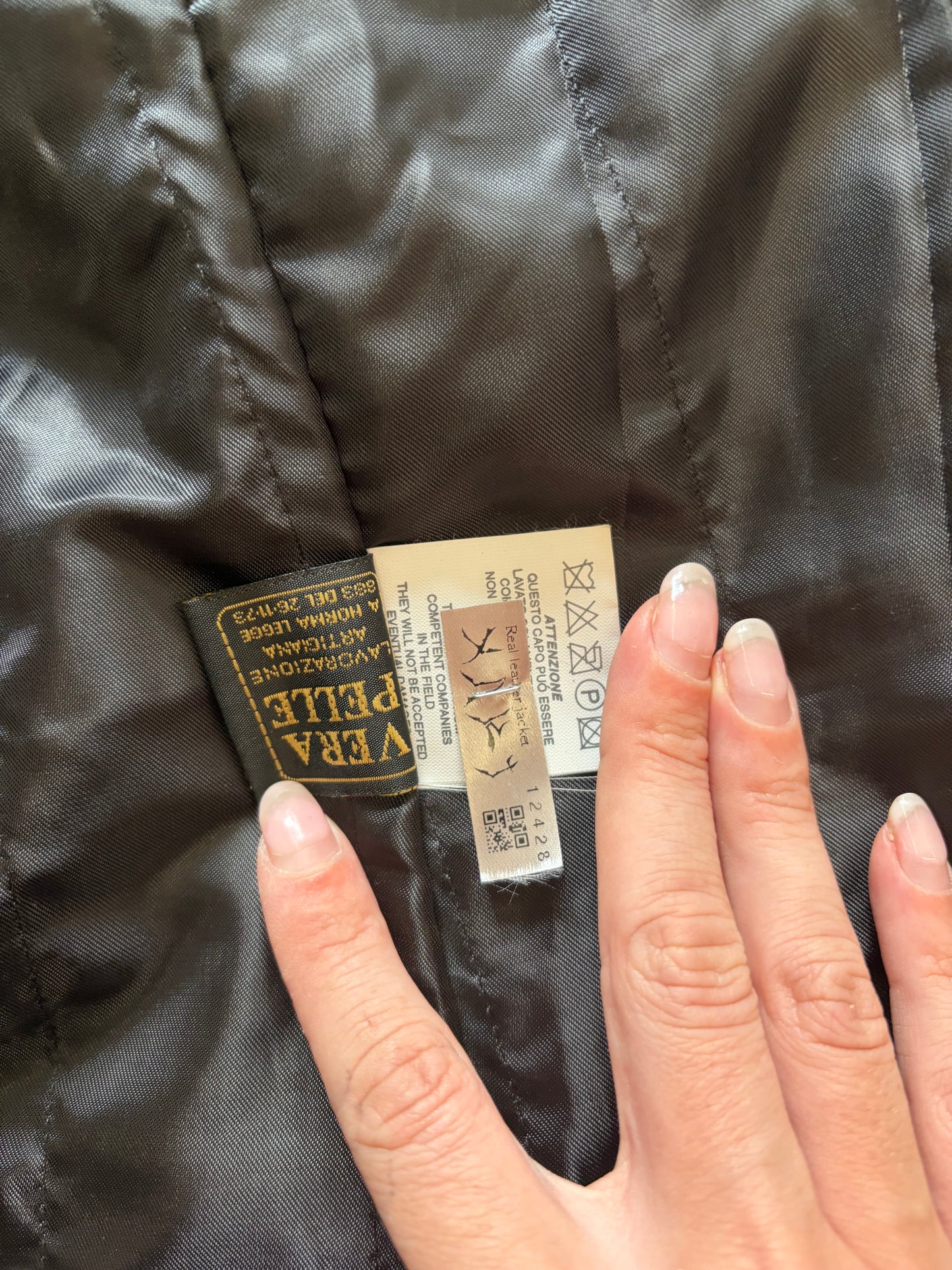 2000s Paris Match Leather Jacket #12428