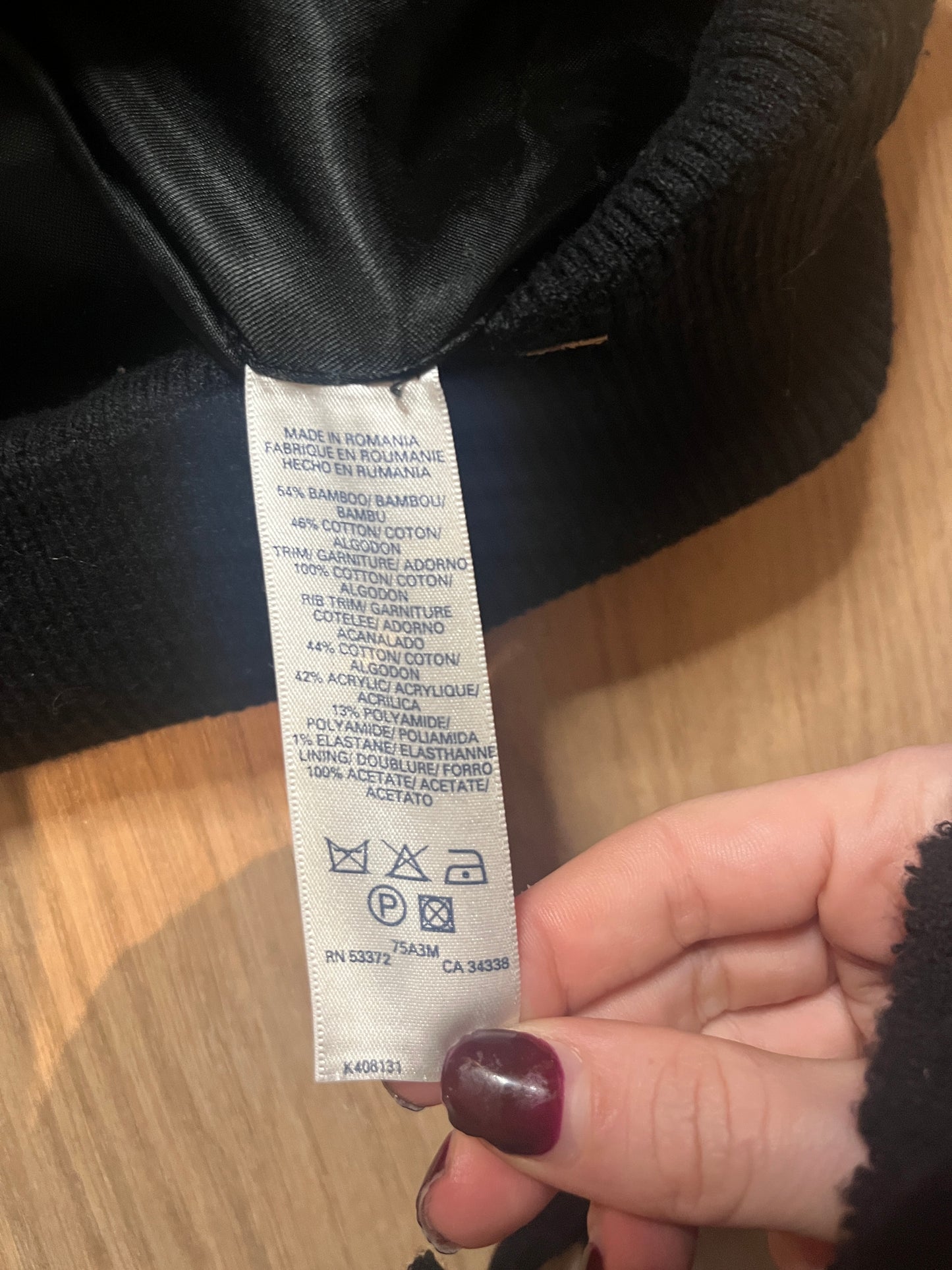 French Connection Utility Bomber Jacket #11829