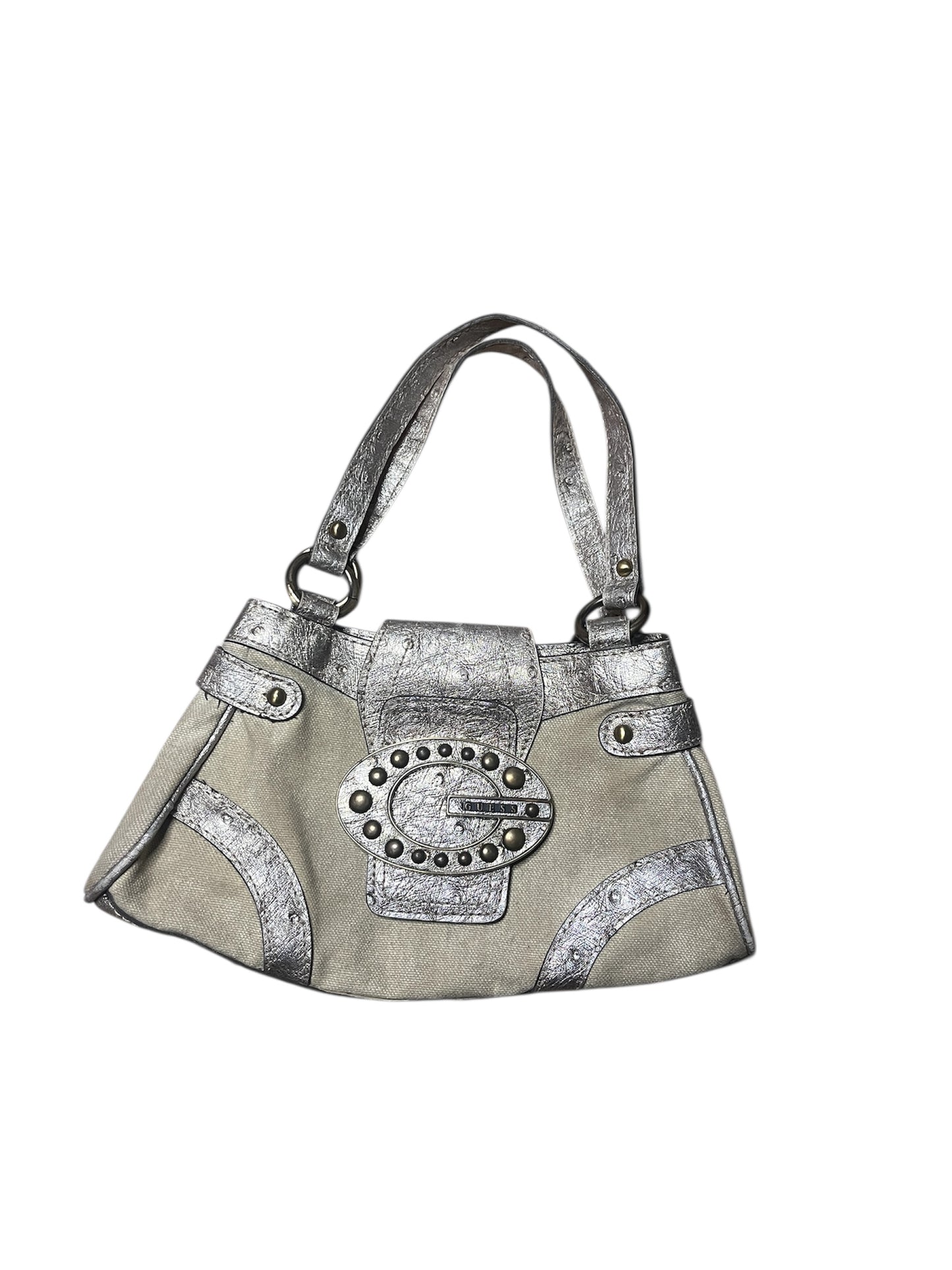 Guess Canvas Shoulder Bag #12004