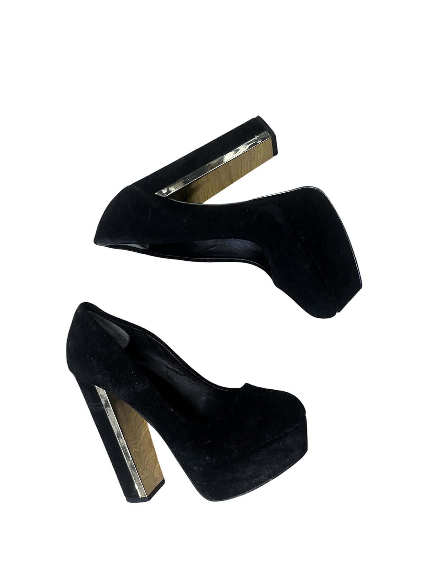 Aldo Platform Pumps with Metal Heel