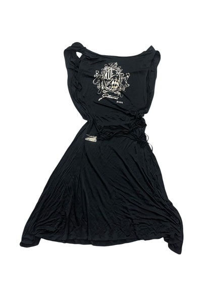 Black Gattinoni Jeans dress, early 2000s #11323