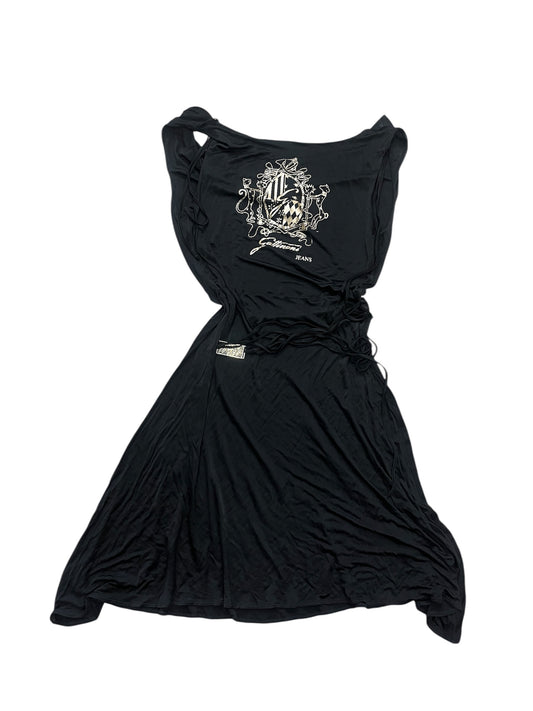Black Gattinoni Jeans dress, early 2000s #11323