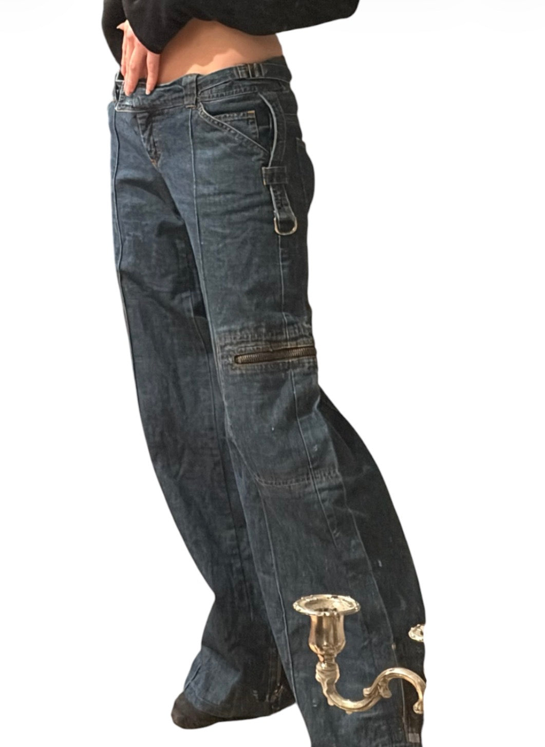 Patrizia Pepe Lowrise Baggy Jeans #13713