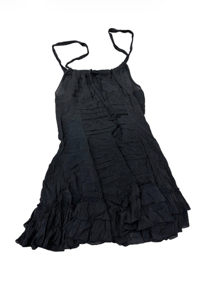 Vintage Y2K Grey Cotton Dress #13345
