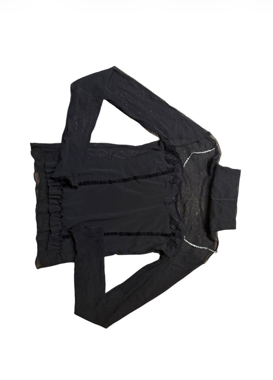 Gothic Mesh Top #13746