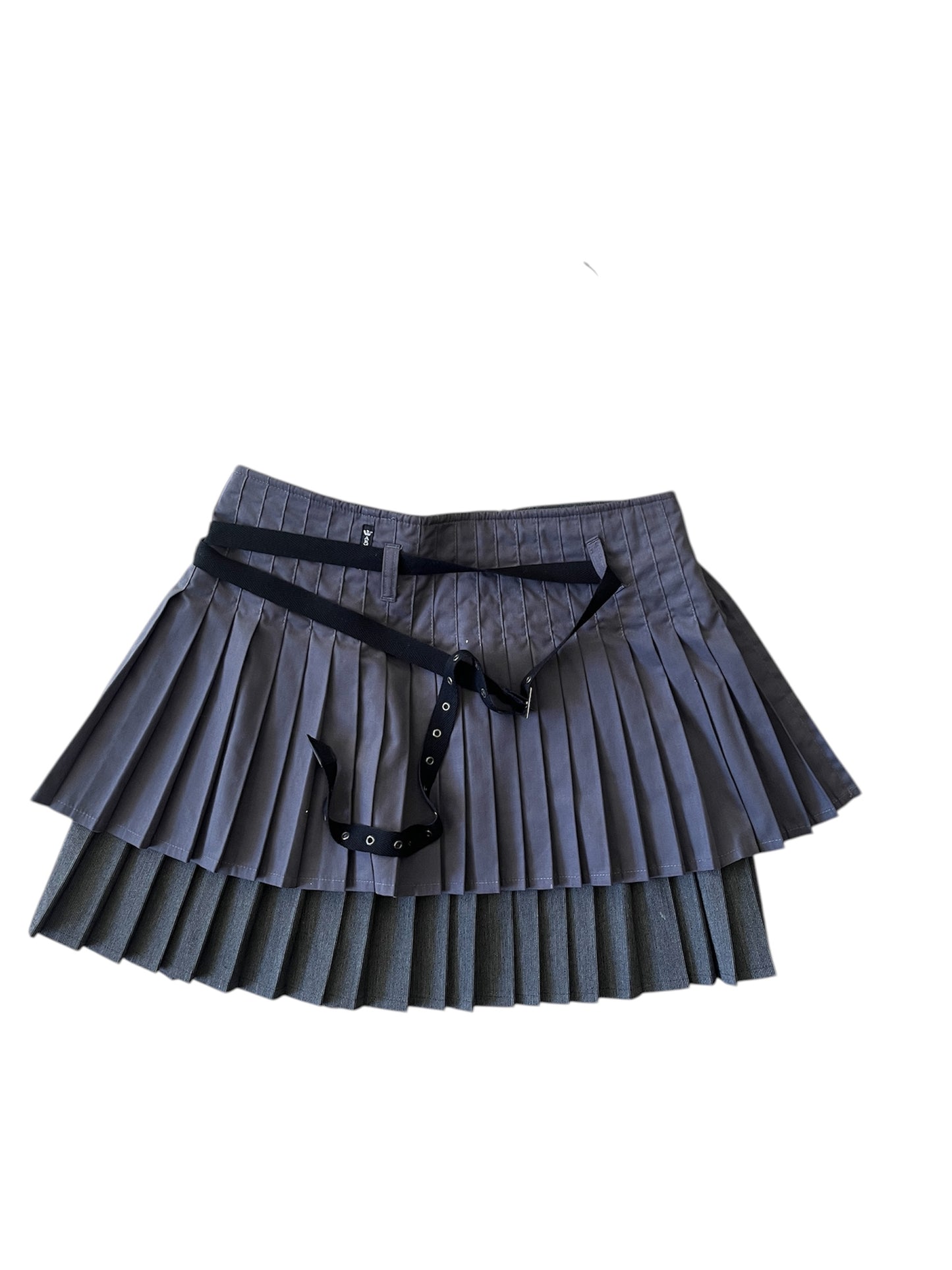 Armani Jeans Layered Pleated Skirt #10273