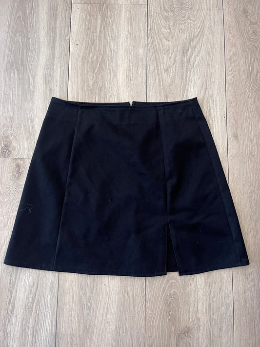 Minimal Wrap Mini Skirt #12962