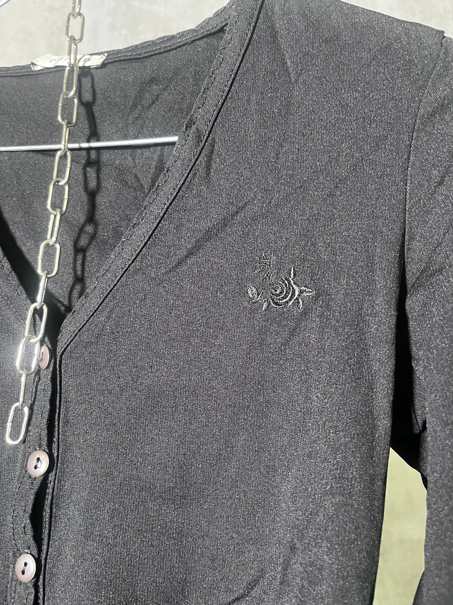 The Milano Minimalist Button Top #10745