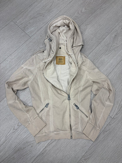 Better Rich Washed Biker Hoodie #13338