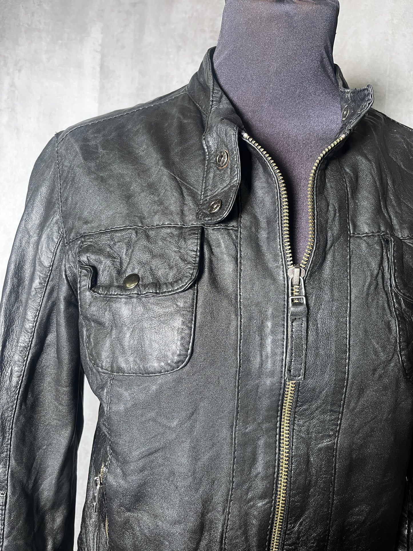 Leather Jacket #10515