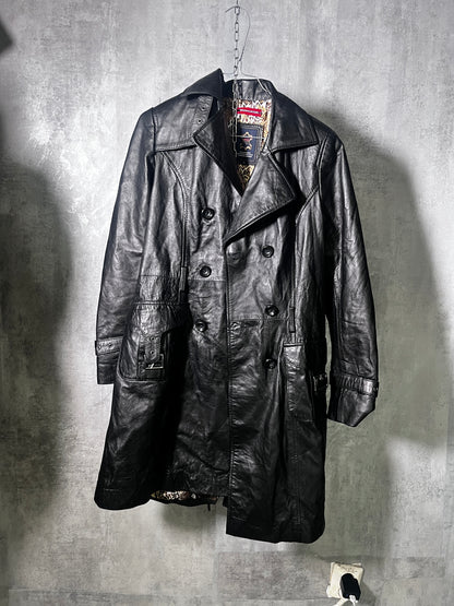 Leather Coat #10660
