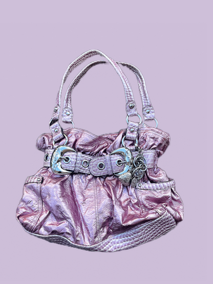 2000s Vinyl Pink Kathy Handbag #4662