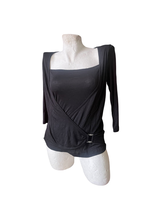 Black Layered Top #12614