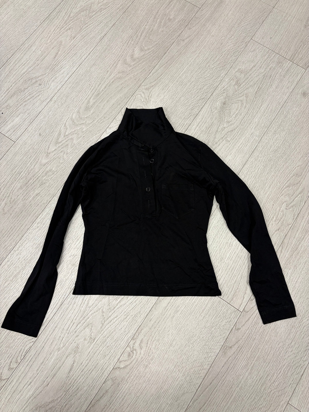 Vintage Pinko Black Long-Sleeve Top #13346