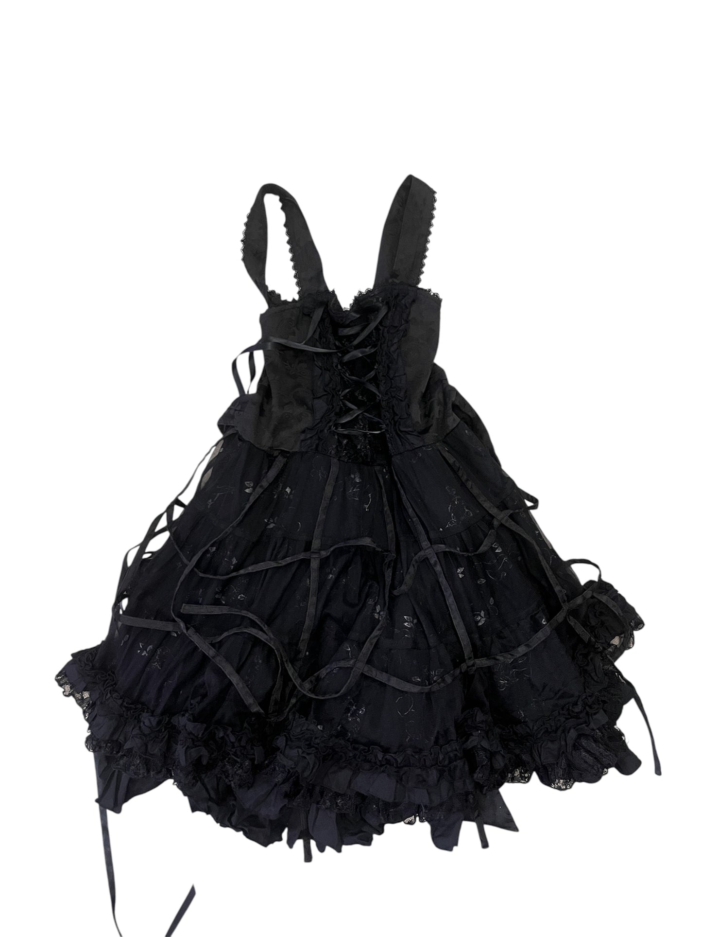 Gothic Lace Corset Dress #11859