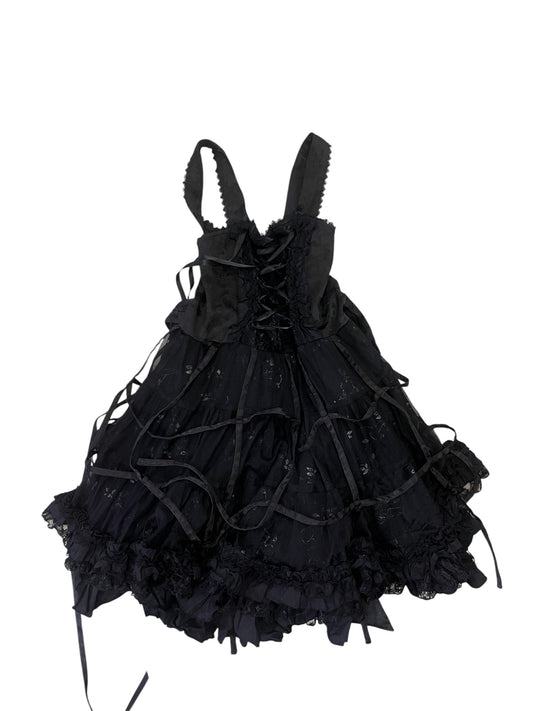 Gothic Lace Corset Dress #11859
