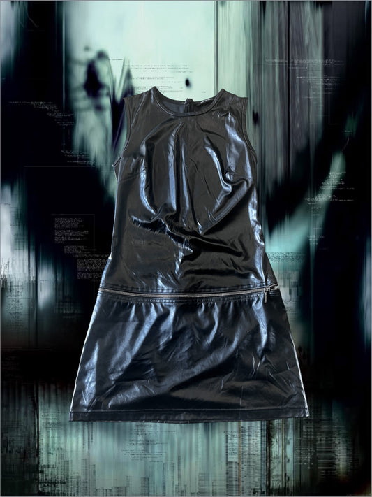 Plein Sud Vinyl Dress #8987