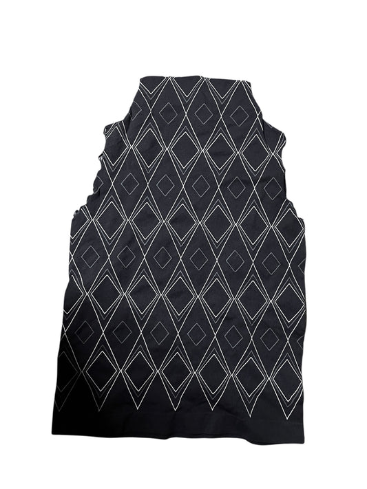 Black sleeveless top #11334